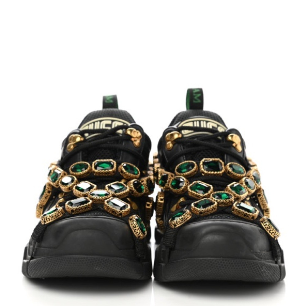 Gucci Black and Gold Women's Sneakers